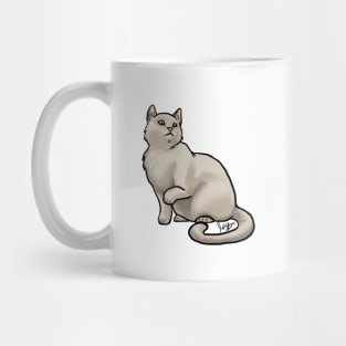 Cat - European Shorthair - Tan Mug